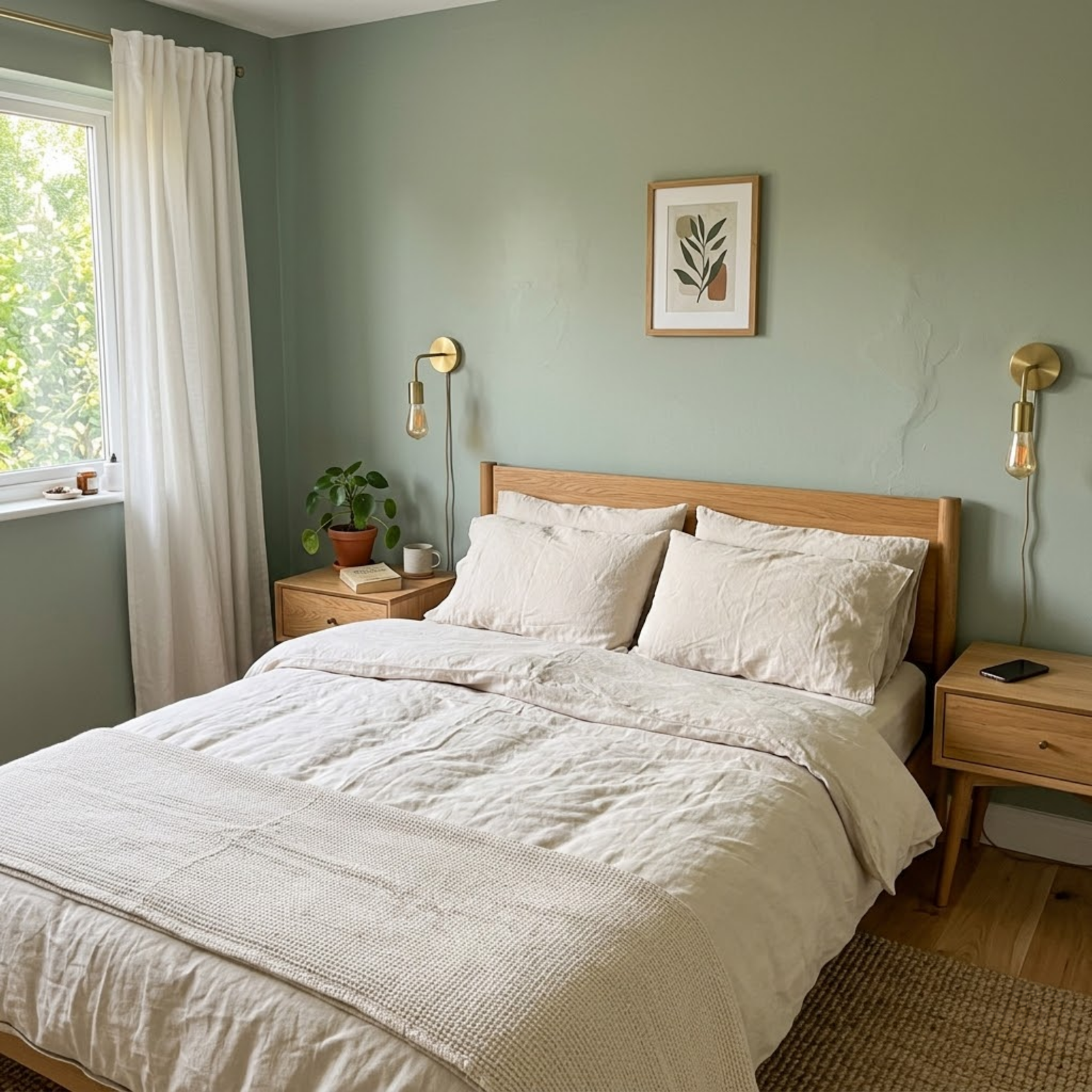 30 Sage Green Bedroom Ideas for a Calm Cozy Space