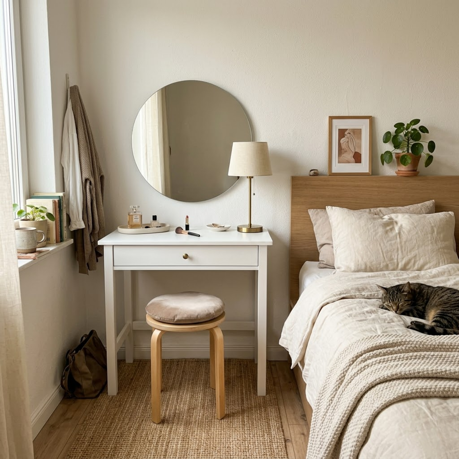 40 Small Bedroom Vanity Ideas With Smart Storage