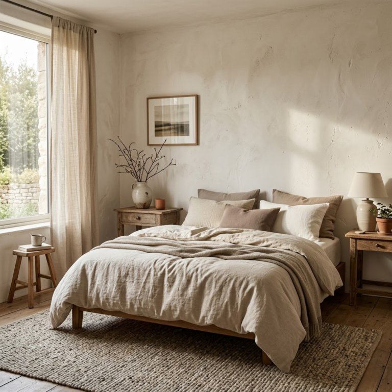 Wabi Sabi Bedroom Ideas for Calm Natural Interiors
