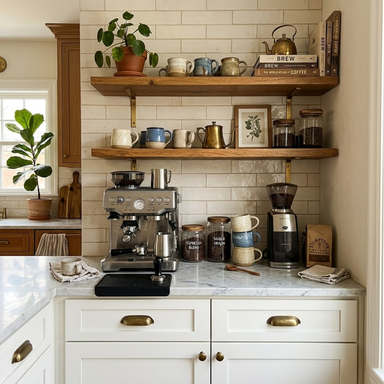 20 Modern Coffee Bar Ideas for a Stylish Home Station