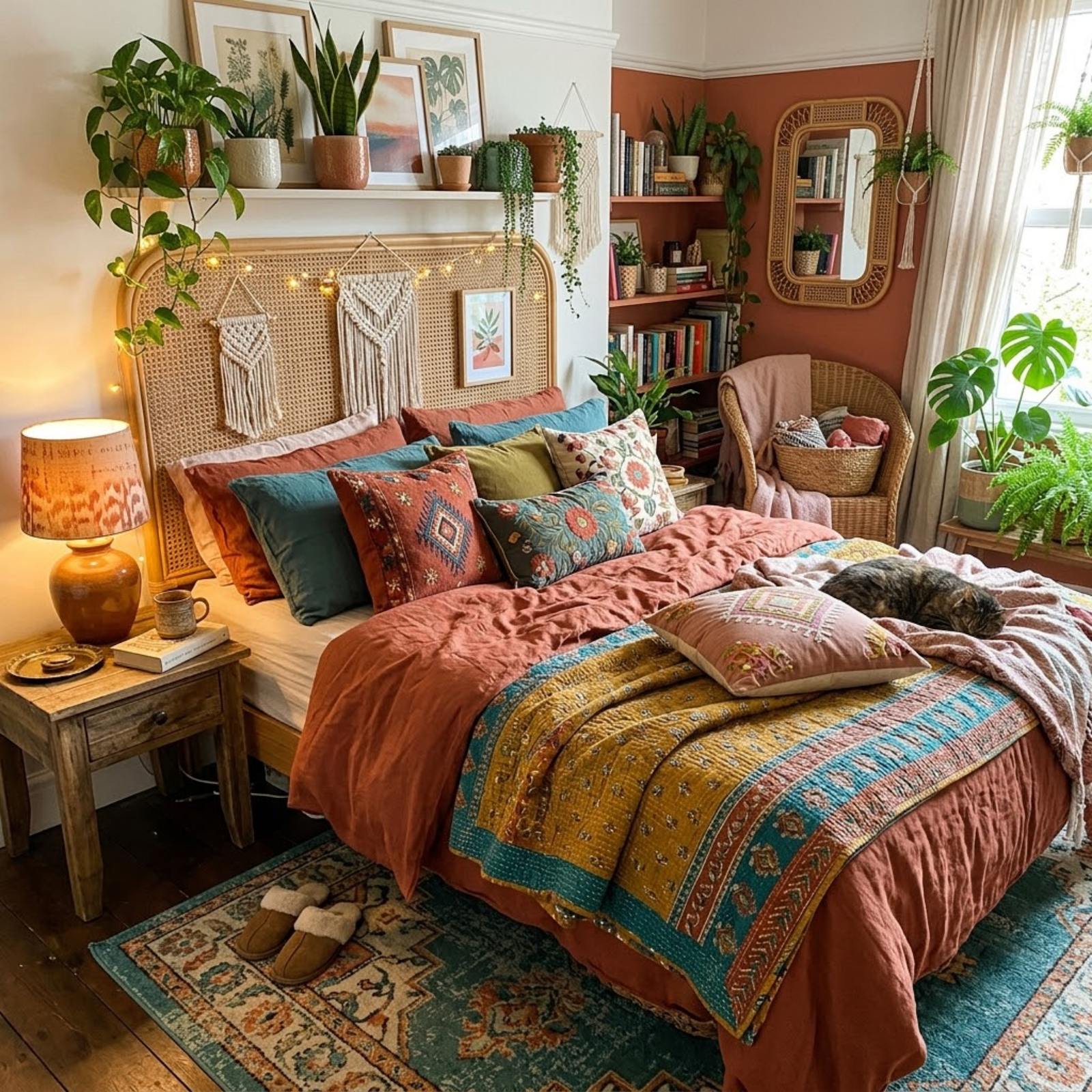 Maximalist Boho Bedroom Ideas for Creative Cozy Spaces