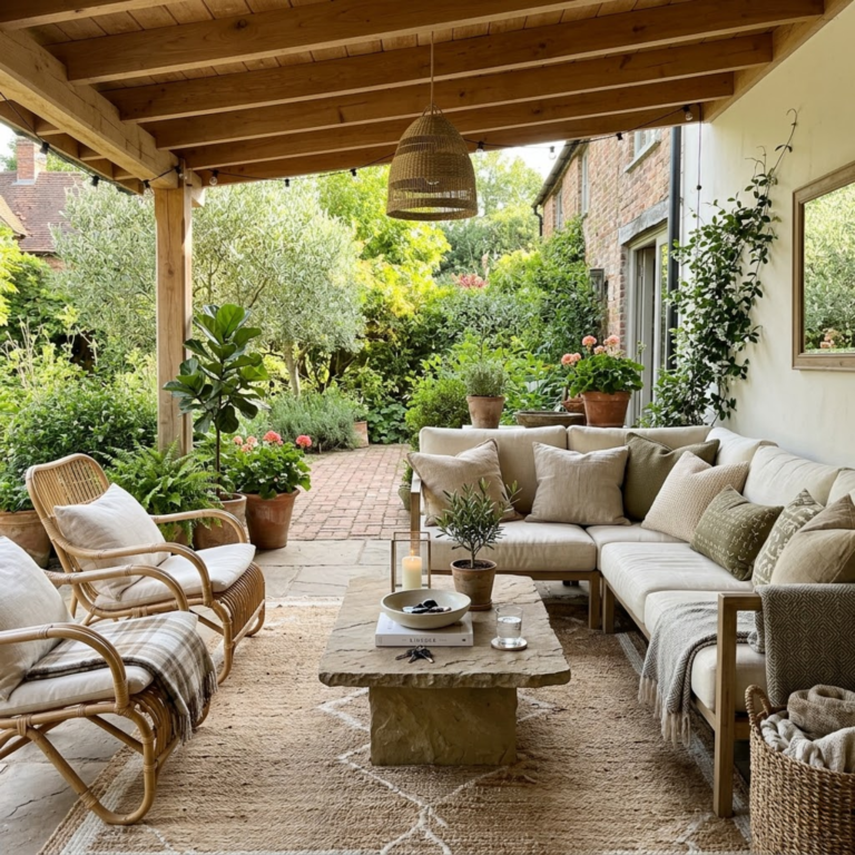 25 Covered Patio Ideas for a Cozy Outdoor Space